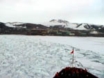 coming in to Mcmurdo