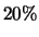 $20\%$