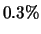 $0.3\%$