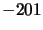$-201$