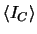 $\left < I_{C} \right >$