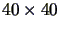 $40\times 40$