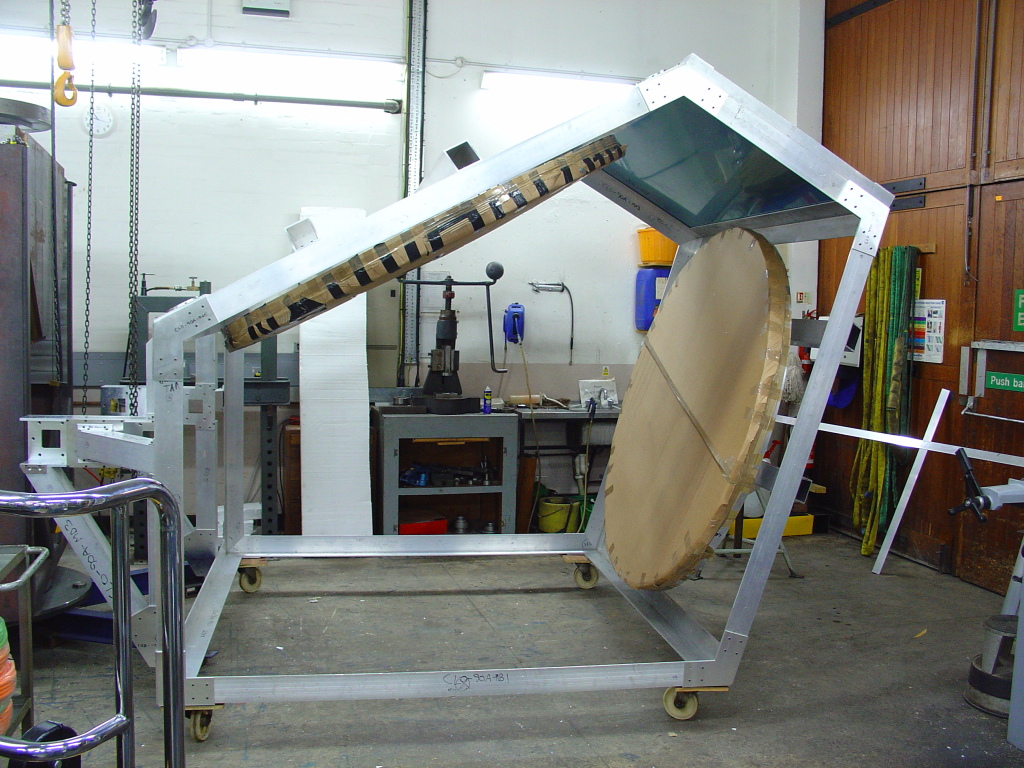 LF optical assembly with mirrors