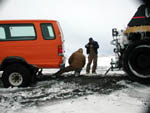 Snow cat pull 4