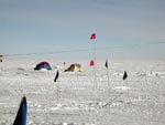 The Vostok airfield