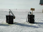 The Vostok airfield