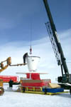 Payload being lifted