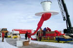 Payload being lifted