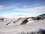 Our footprints in the snow