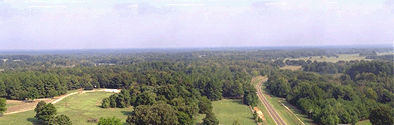 Balloon base at Palestine, Texas.