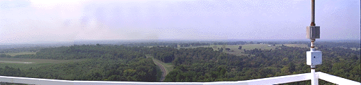 Balloon base at Palestine, Texas.